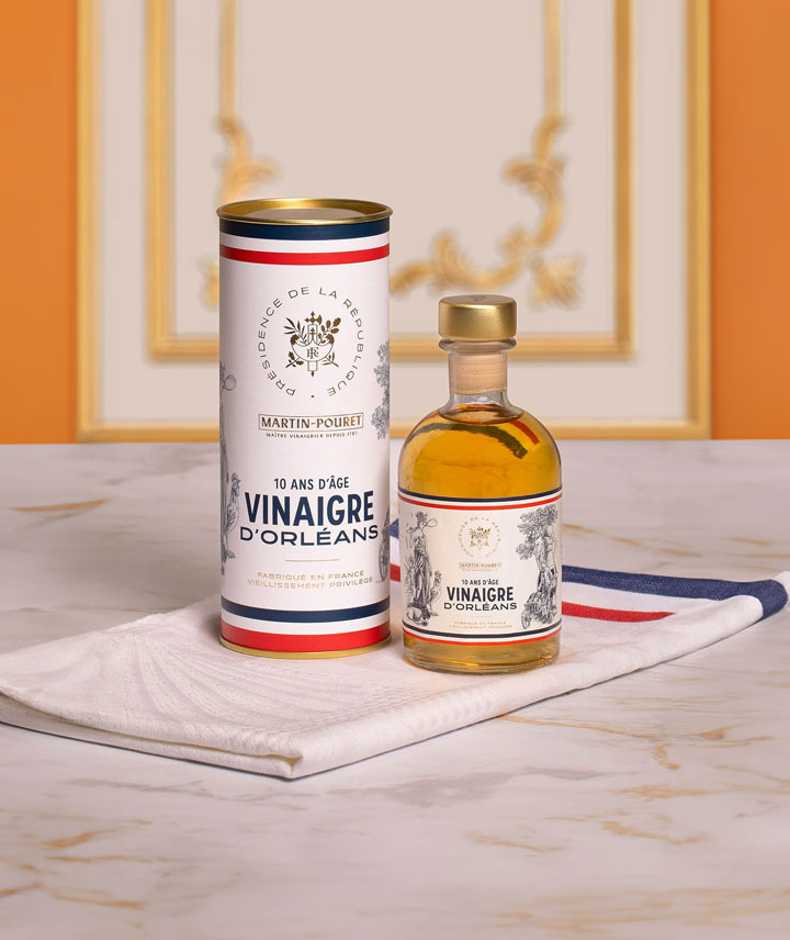 Vinaigre de vin blanc 10 ans d’âge – Édition Élysée