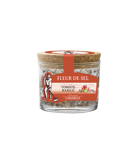 Fleur de sel tomate et basilic
