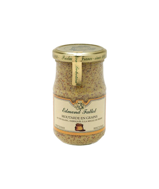 Moutarde en grains au vin blanc - 205g