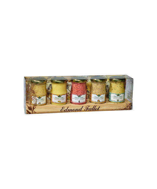 Coffret de 5 moutardes - 525g
