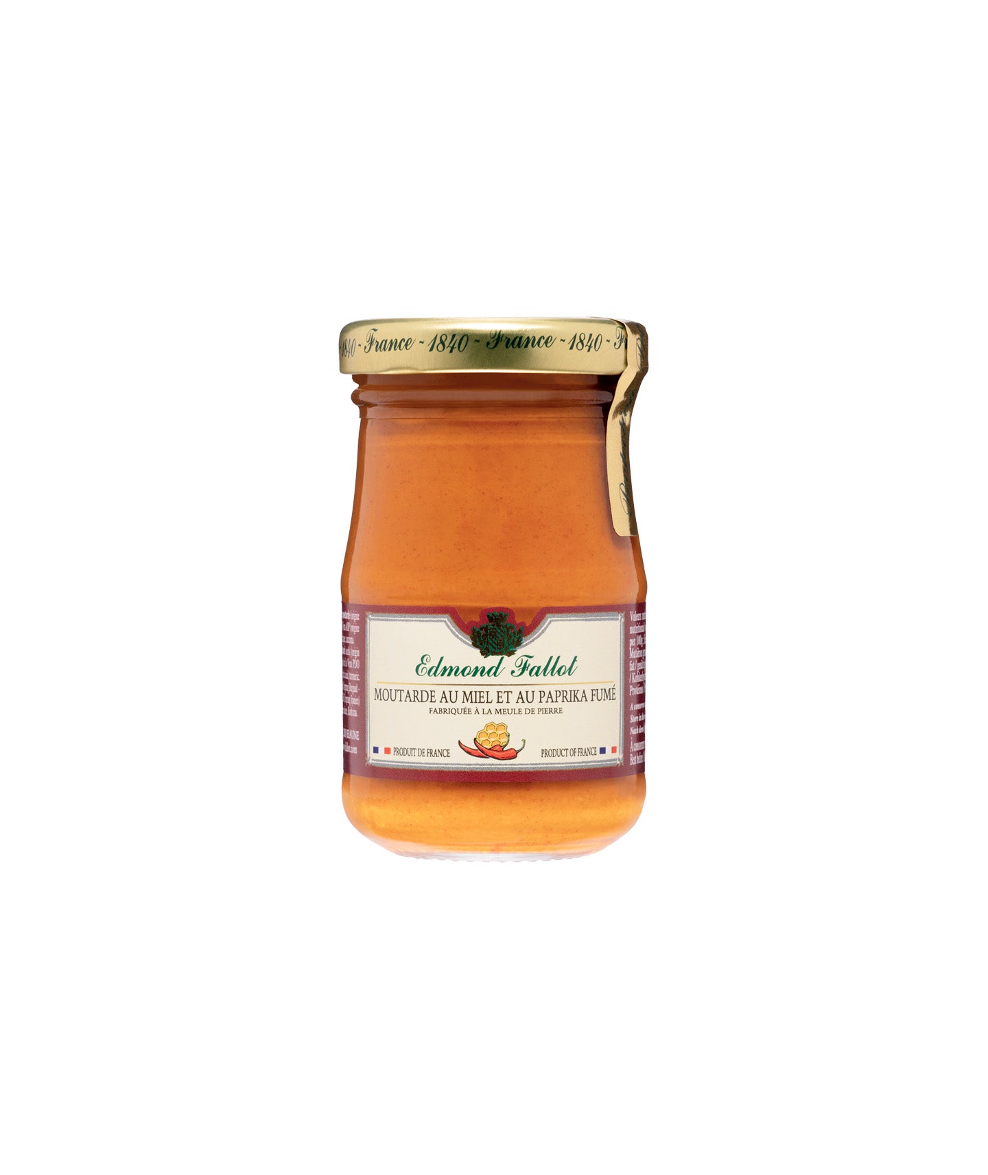 Moutarde au miel et paprika fumé
