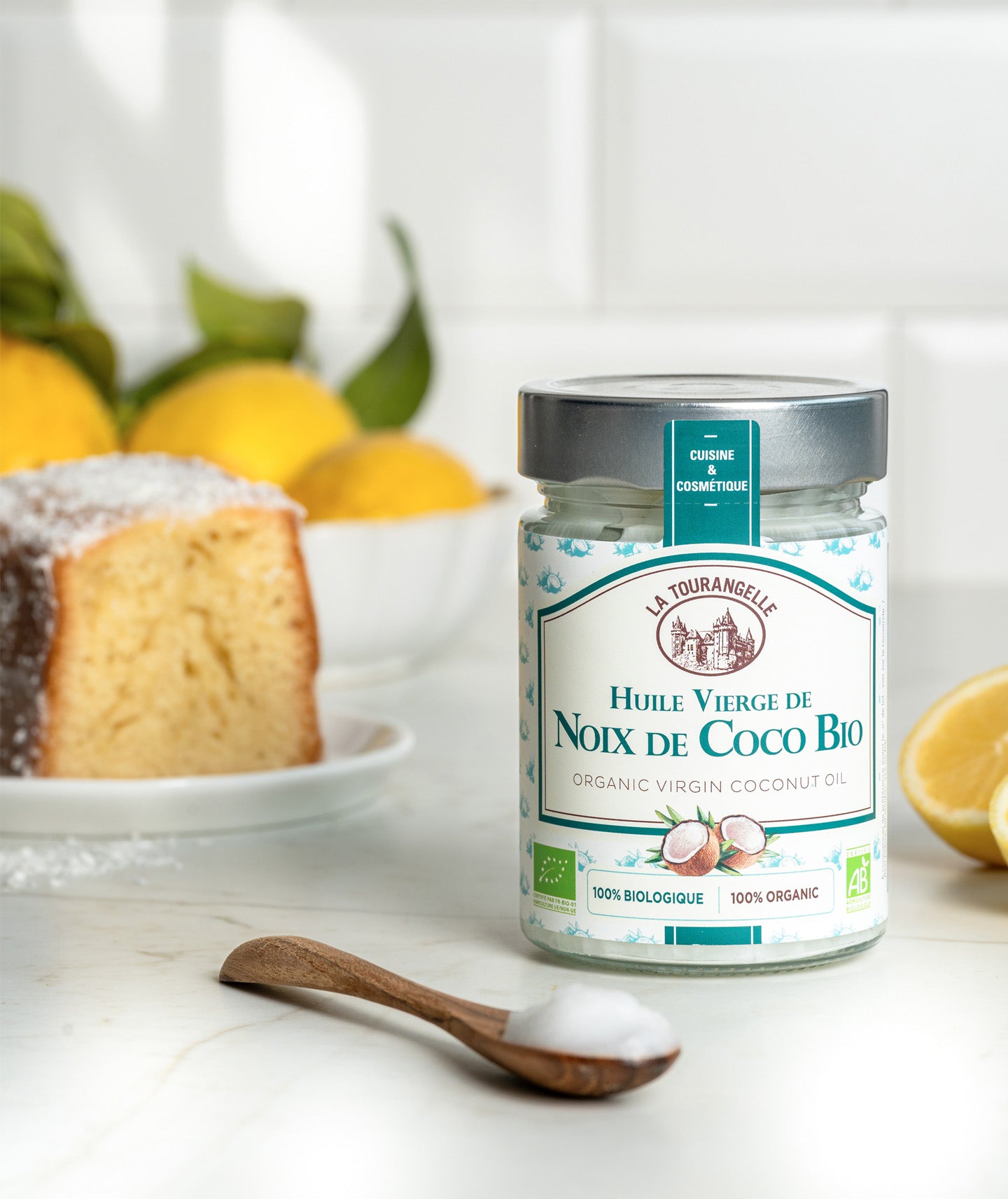 Huile vierge de noix de coco bio