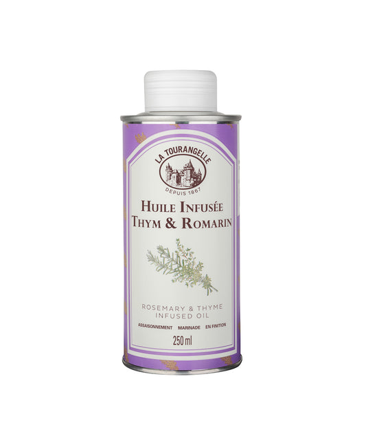 Huile infusée au thym et au romarin - 250ml