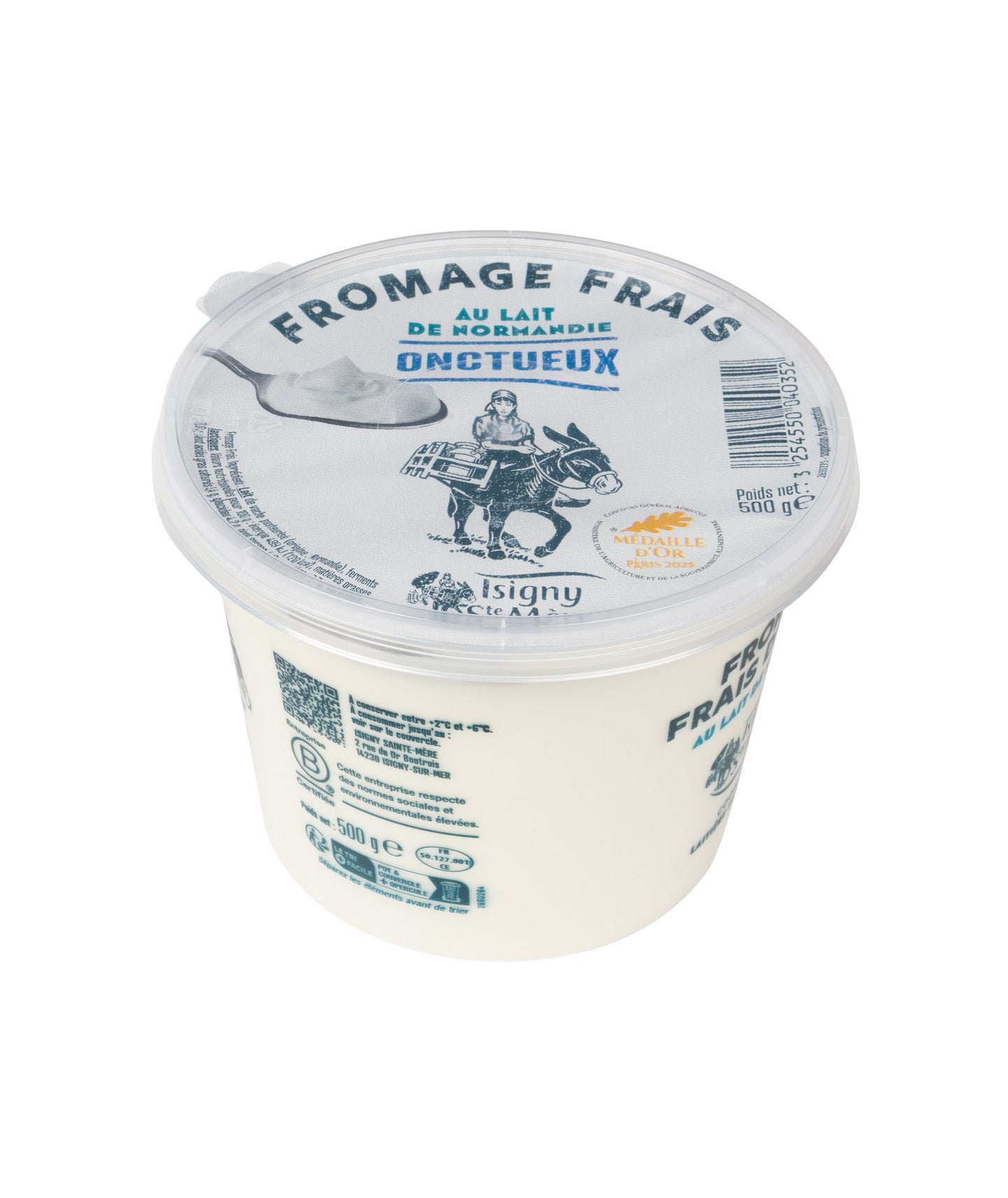 Fromage frais onctueux - 500g
