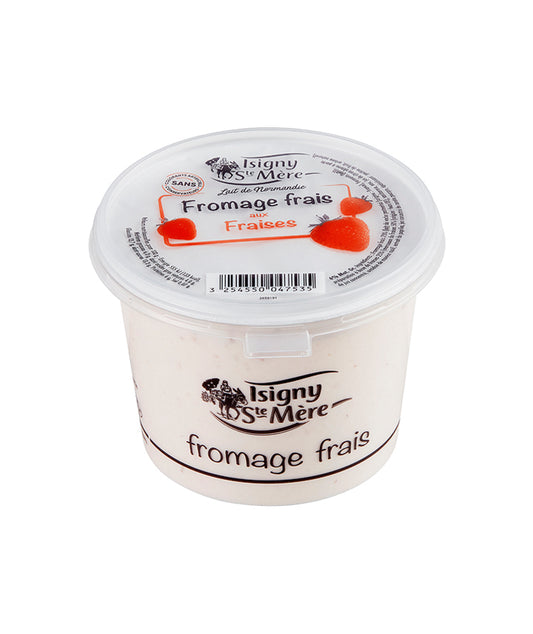 Fromage frais aux fraises - 500g