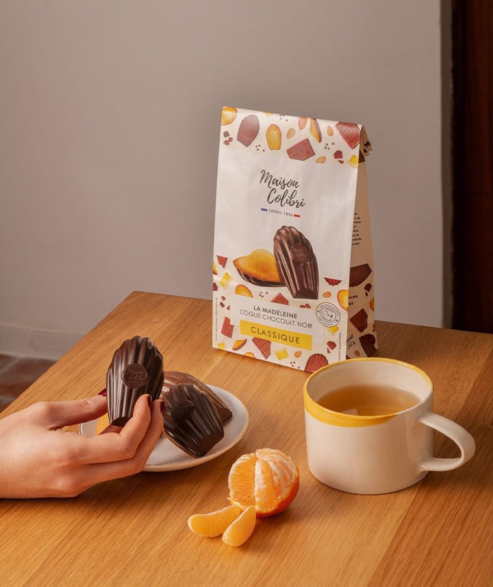 La Madeleine - Classique coque chocolat noir