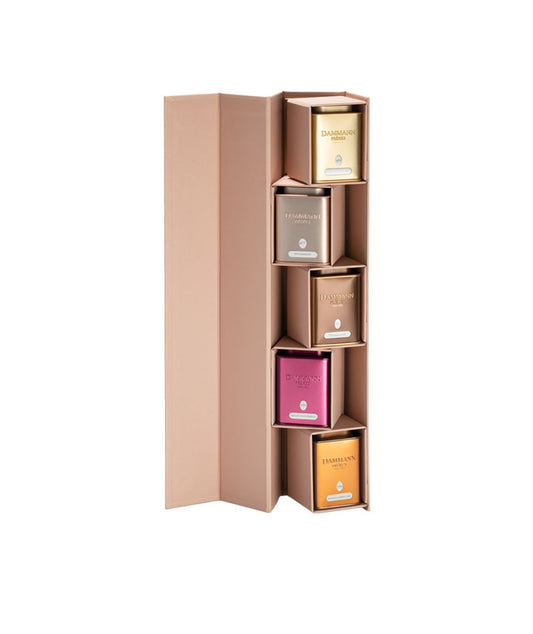 Coffret de thés et infusions "Iris" - Boîte vrac