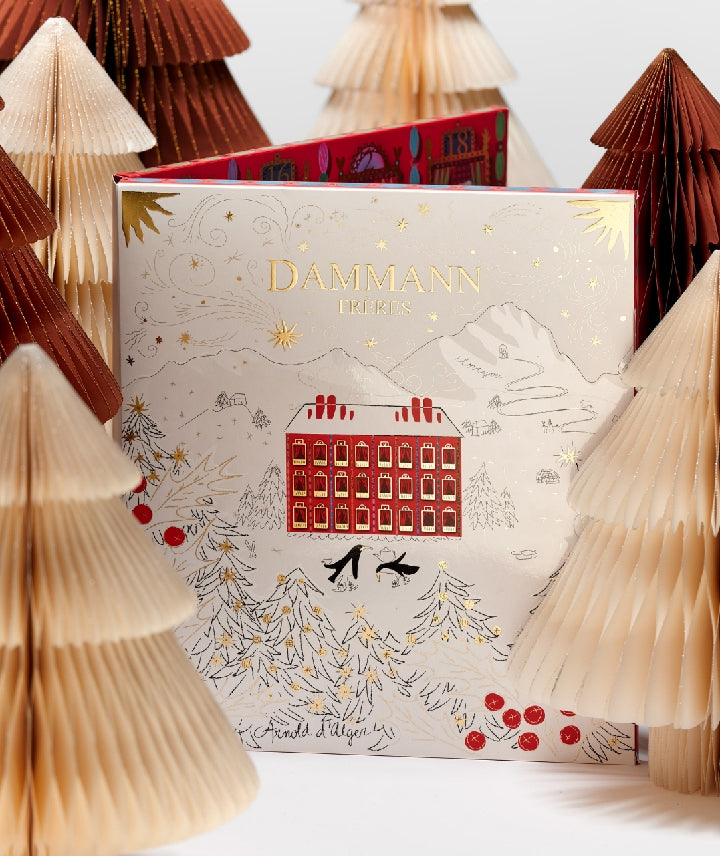 Calendrier de l'Avent de thés 2025 - Dammann Frères