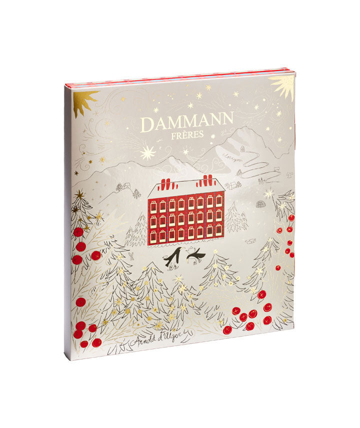 Calendrier de l'Avent de thés 2025 - Dammann Frères