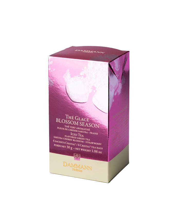 Thé glacé Blossom Season - 6 sachets cristal
