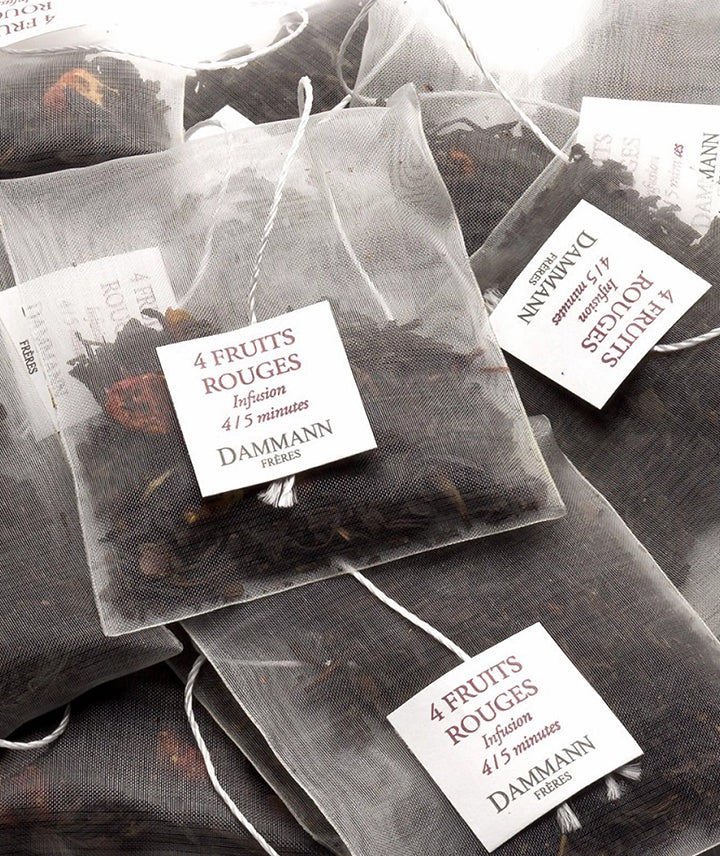 Thé noir 4 fruits rouges - 25 sachets