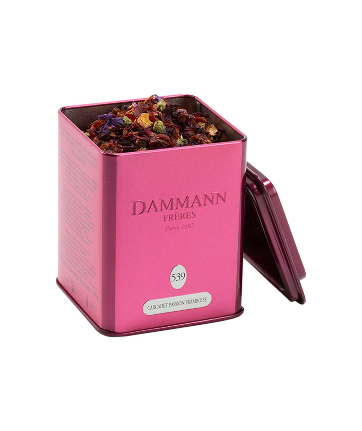Infusion Carcadet passion et framboise - Boîte vrac