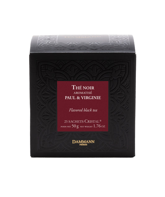 Thé noir Paul et Virginie - 25 sachets