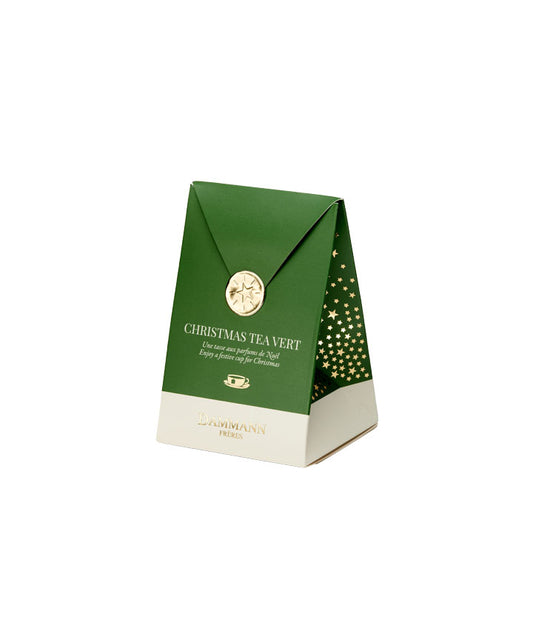 Pochette Christmas tea vert - 6 sachets cristal