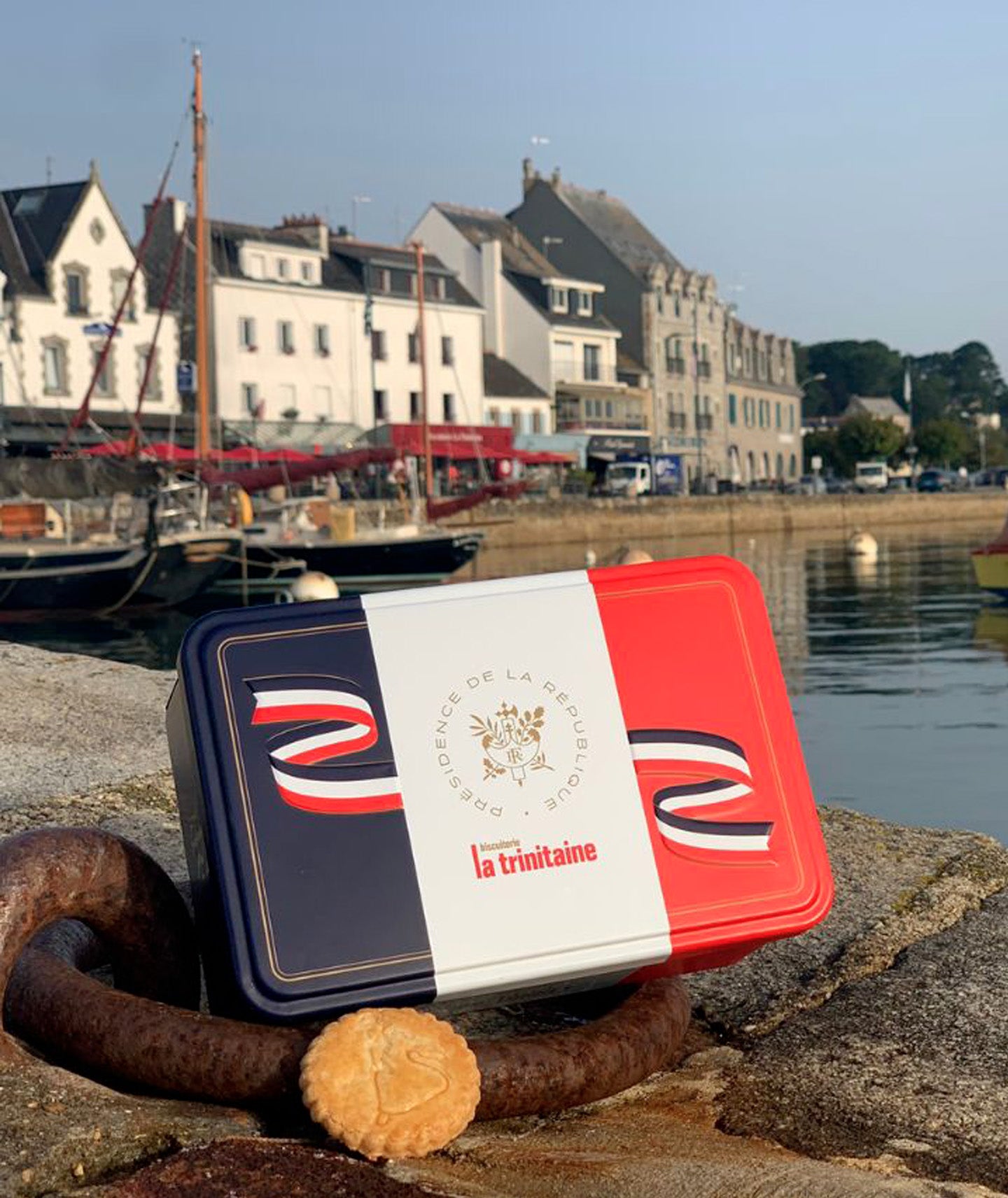Coffret de galettes bretonnes pur beurre à la fleur de sel de Guérande