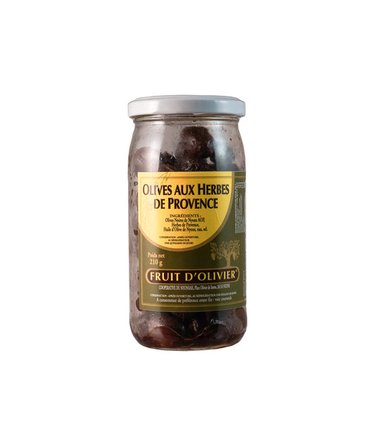 Olives noires AOP Nyons biologiques