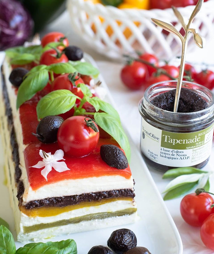 Tapenade d'olives noires de Nyons AOP bio