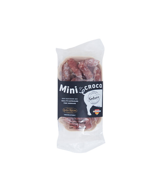 Mini saucissons secs - Mini Crocq nature