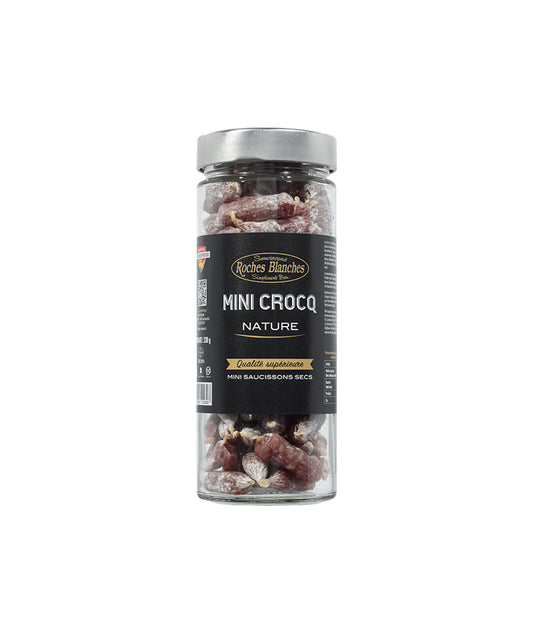 Mini saucissons secs - Mini Crocq nature bocal