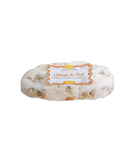 Stollen aux fruits confits