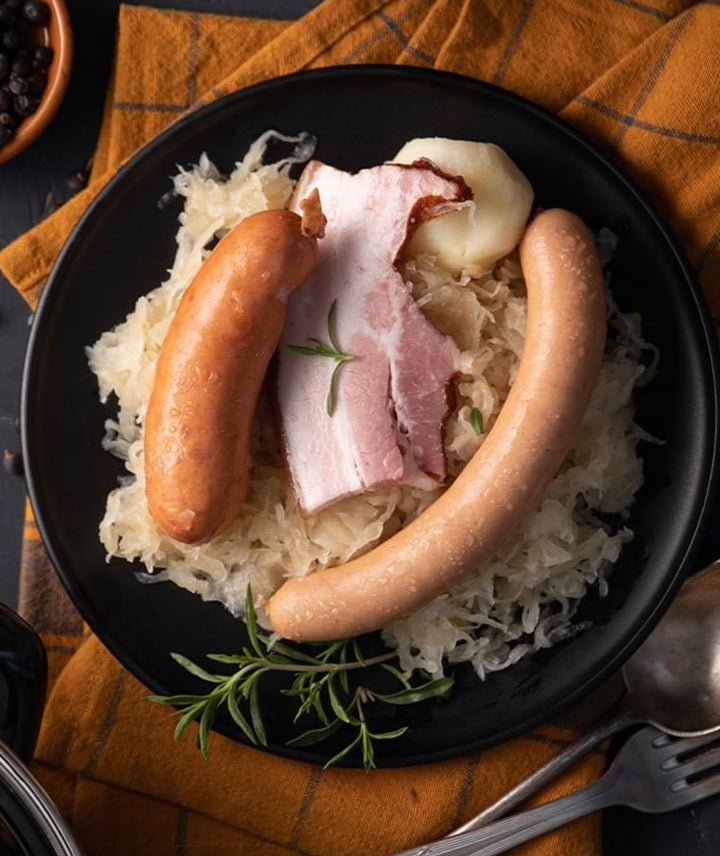 Saucisse fumée d'Alsace cuite supérieure