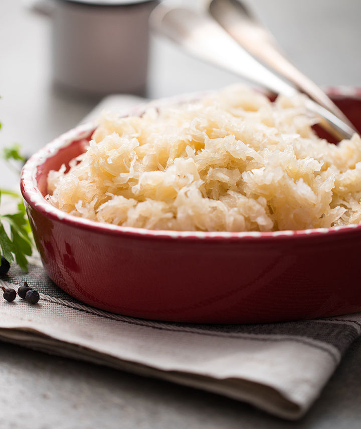 Choucroute d'Alsace IGP cuisinée au riesling