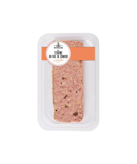 Terrine au foie de canard et griolles