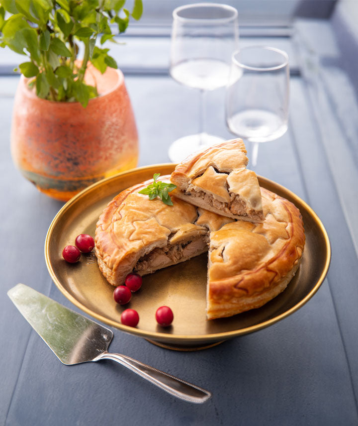 Feuilleté Blanc de volaille sauce aux morilles
