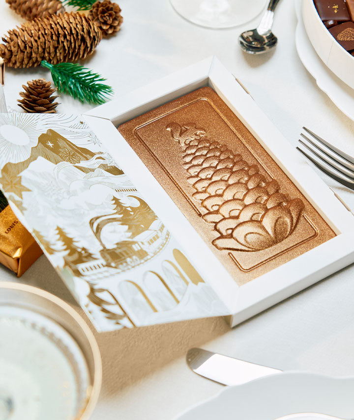 La tablette de Noël - Chocolat au lait grand cru