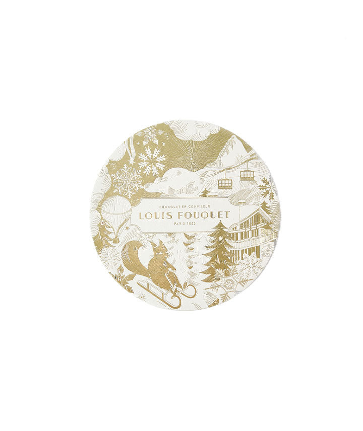 La petite boîte ronde de Noël