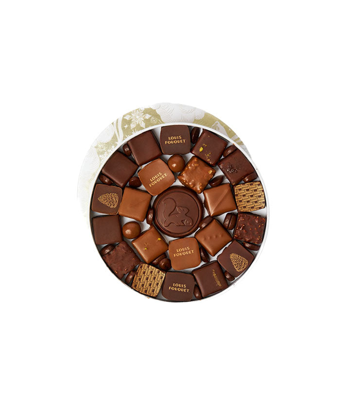 La petite boîte ronde de Noël