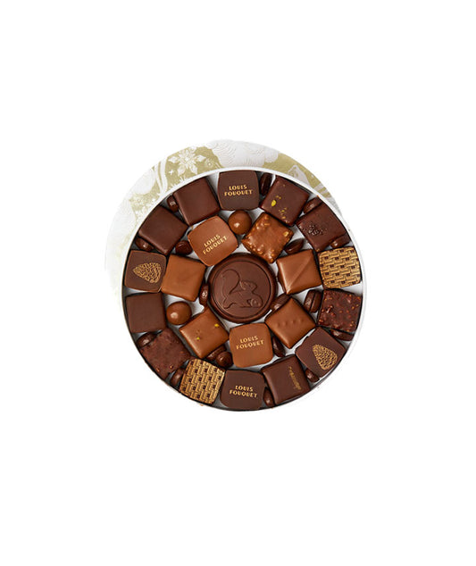 La petite boîte ronde de Noël