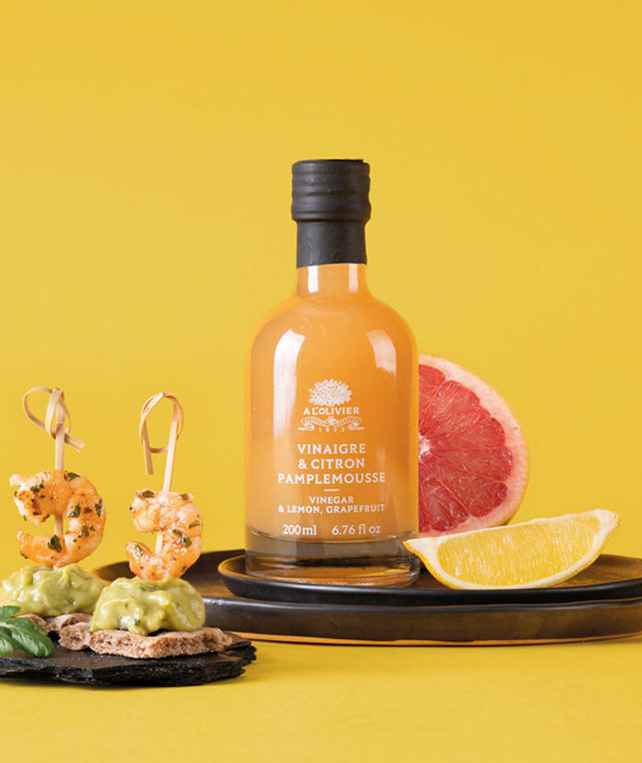 Vinaigre citron et pamplemousse