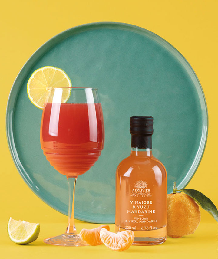 Vinaigre yuzu et mandarine