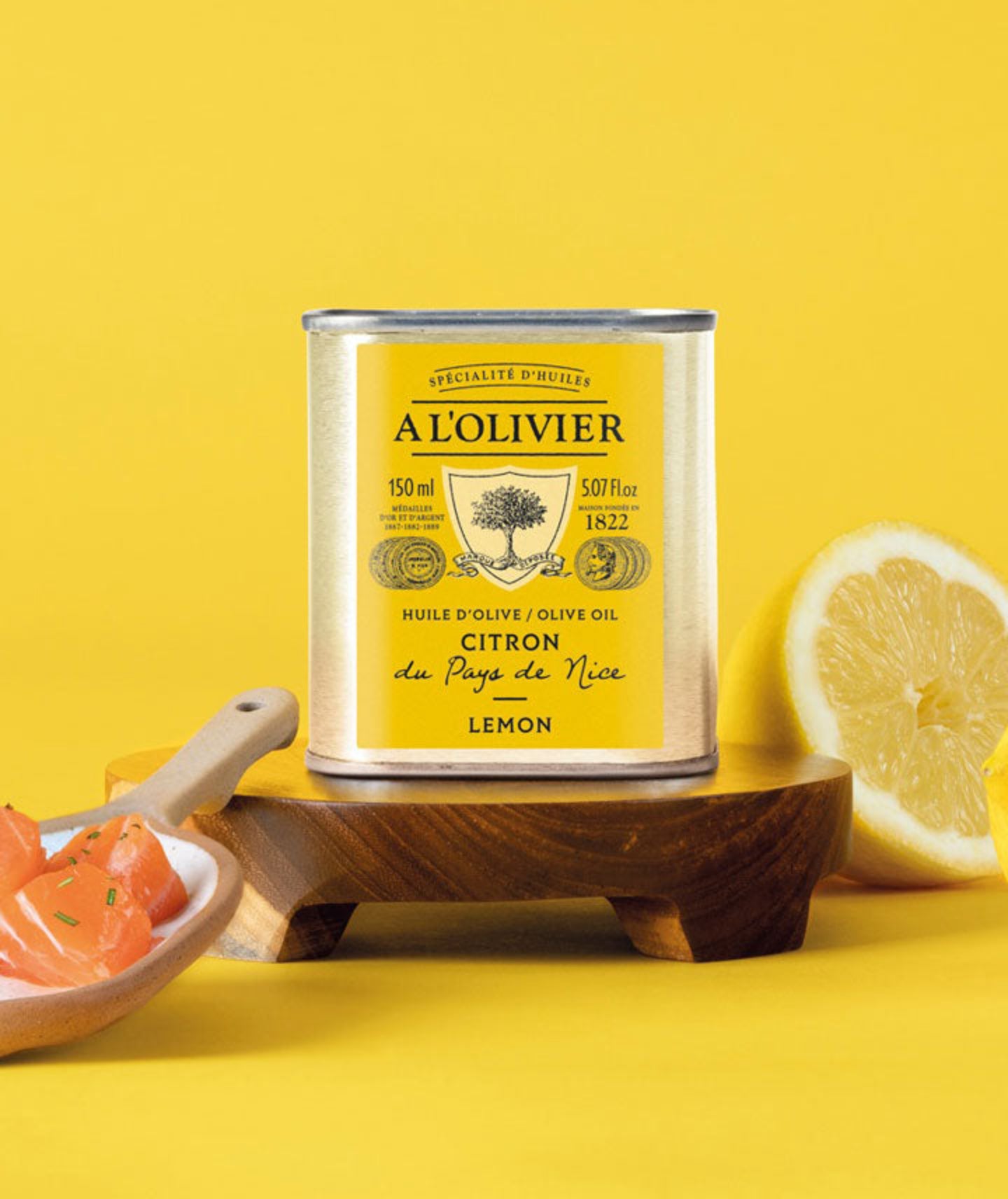 Huile d'olive citron de Nice