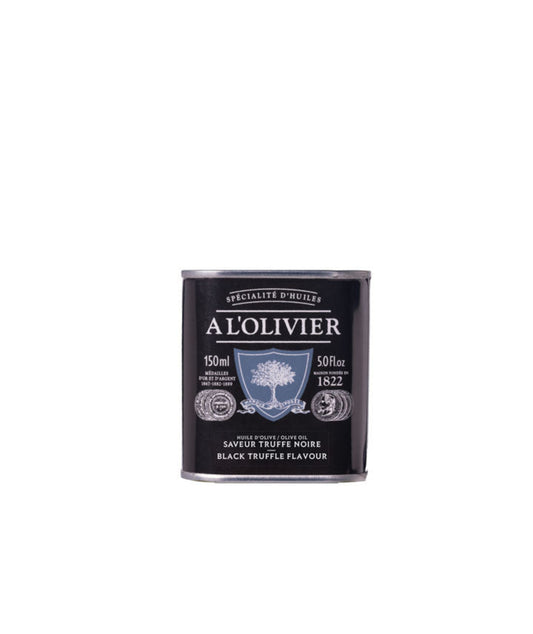 Huile d'olive saveur truffe noire