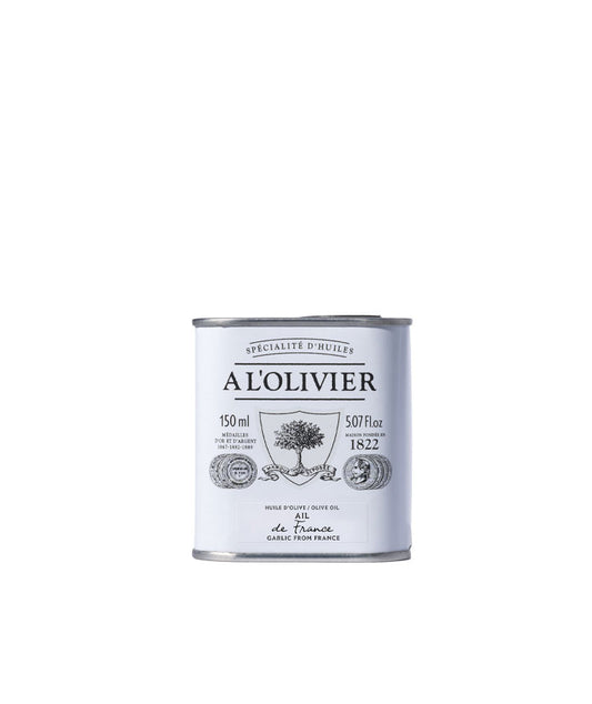 Huile d'olive et ail de France