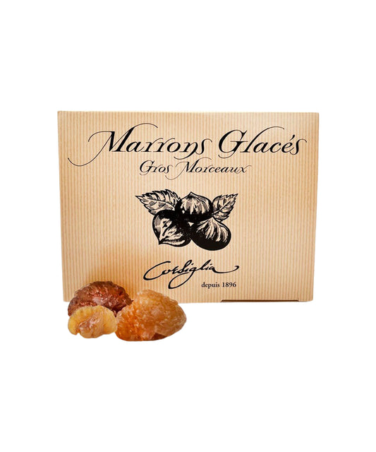 Étui gros morceaux de marrons glacés