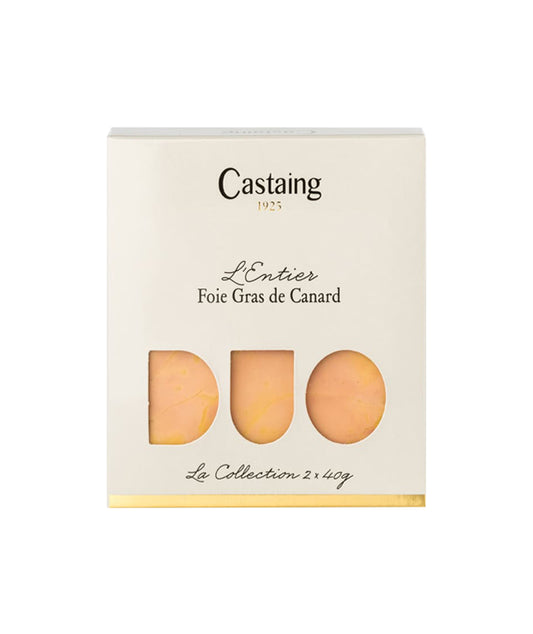 Foie gras canard duo mi-cuit - L'entier