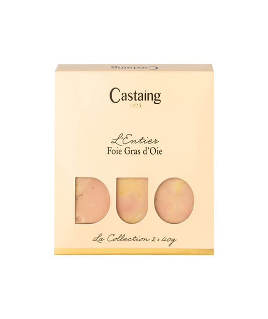 Foie gras d'oie duo mi-cuit - L'entier