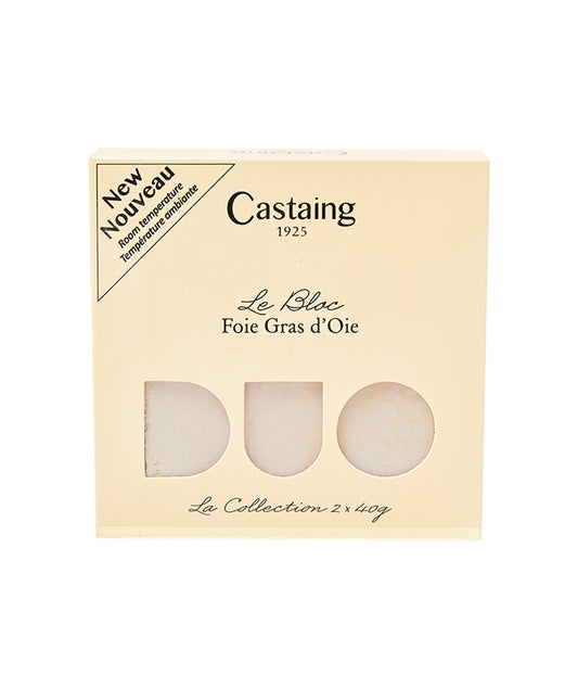 Foie gras d'oie duo conserve - Le Bloc