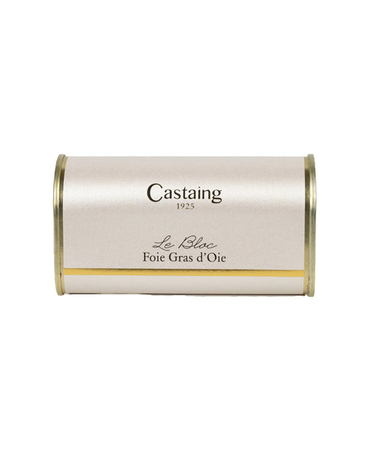 Bloc de foie gras d'oie en boite de conserve - 200g