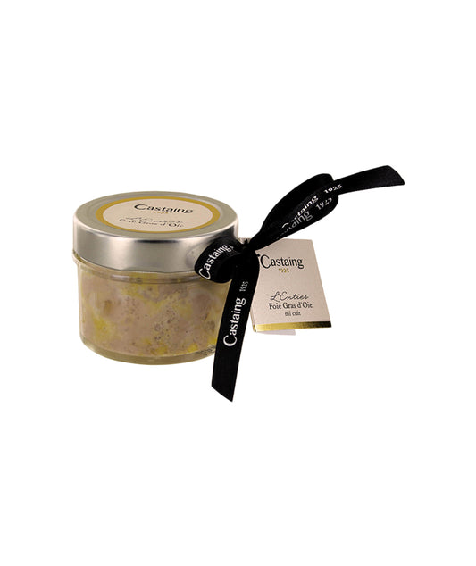 Foie gras d'oie entier mi-cuit - Bocal