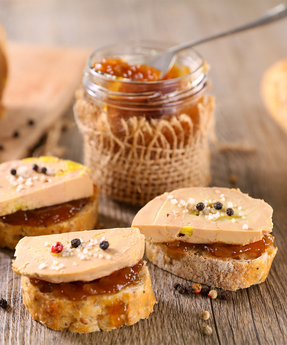 Foie gras canard coffret - Mini Lobes
