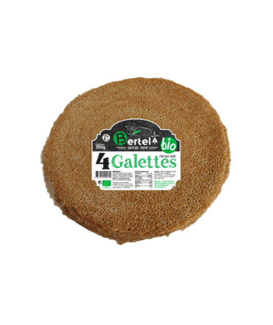 4 galettes bio natures vue face aux Galeries Lafayette Le Gourmet