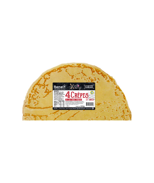 4 crêpes natures vue face aux Galeries Lafayette Le Gourmet