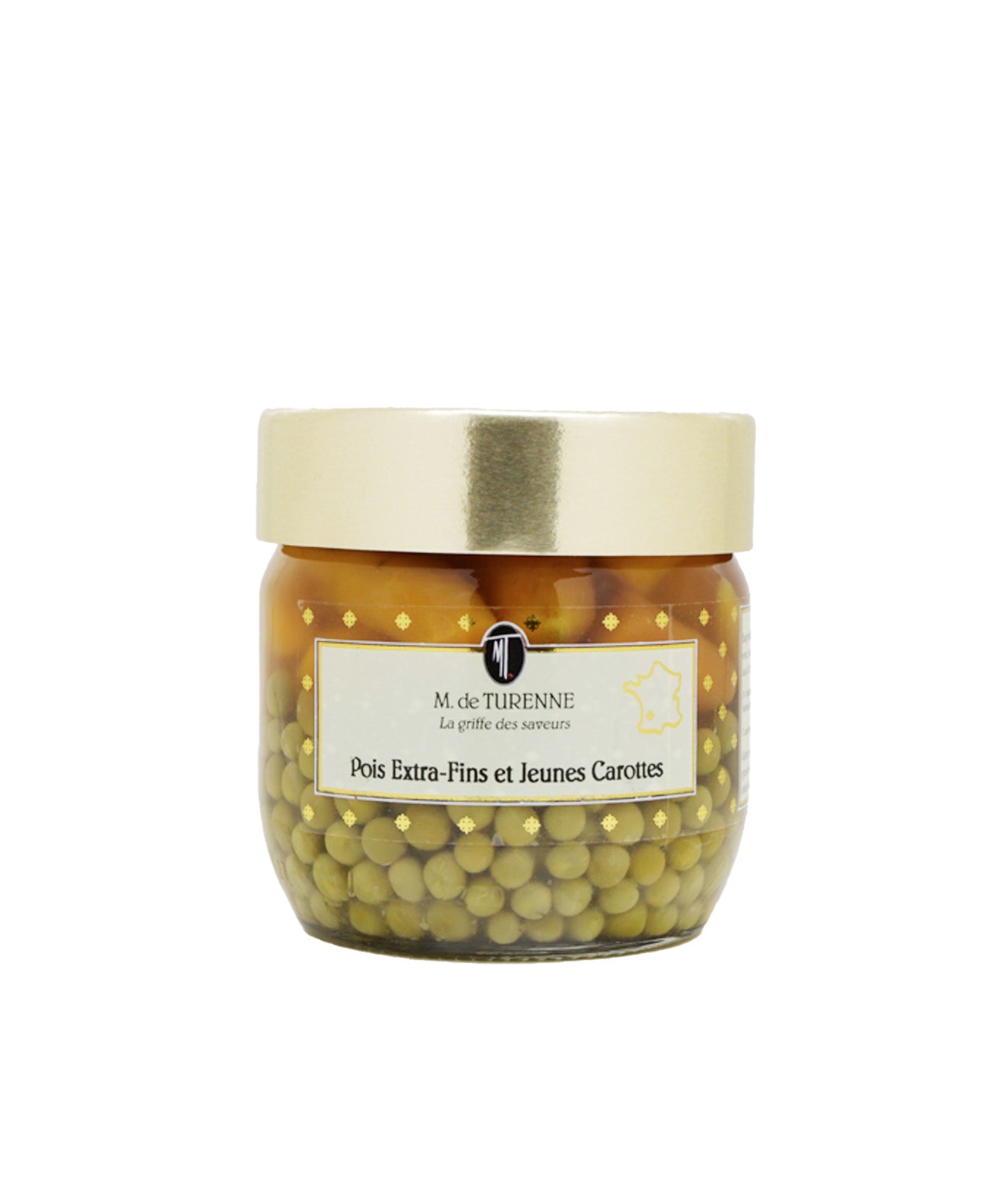 Pois extra fins et jeunes carottes
