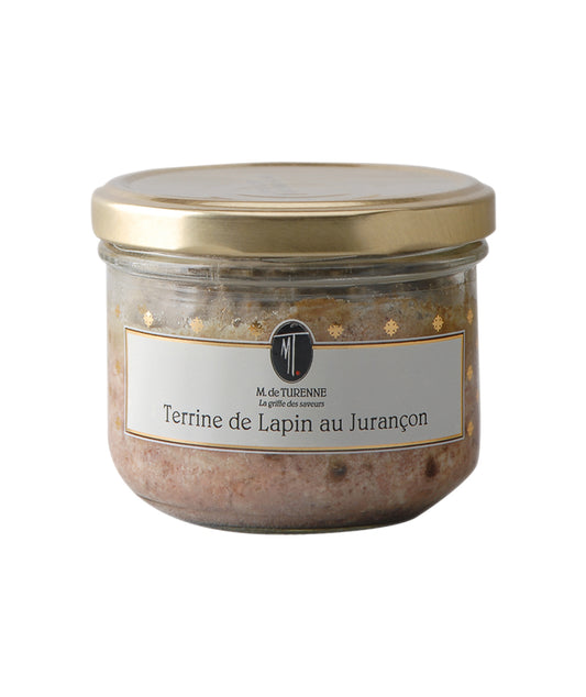 Terrine de lapin au jurancon - 180 gr