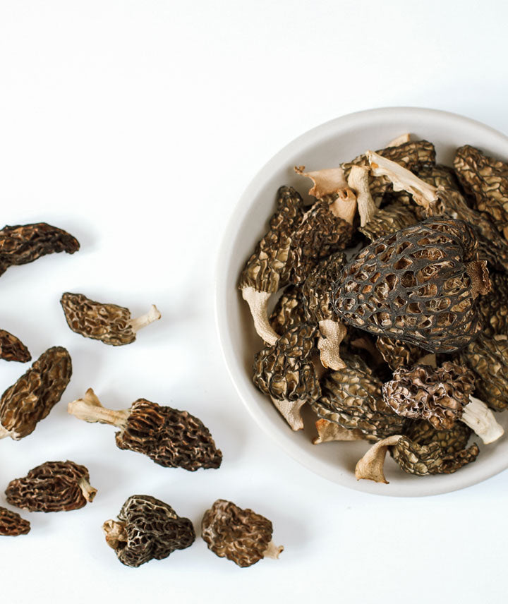 Morilles séchées