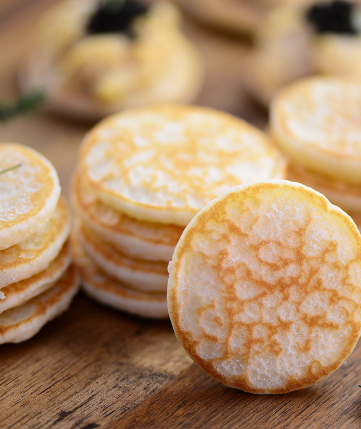 16 mini blinis